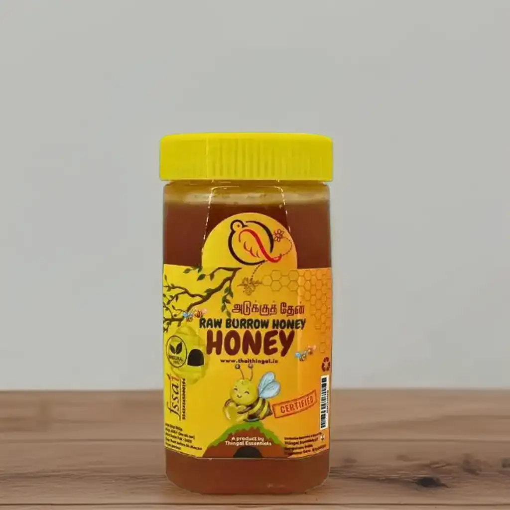 Raw Burrow Honey (500g) - 100% Natural - image 1