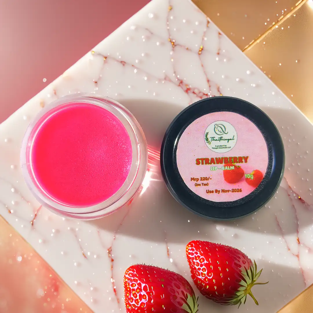 Strawberry Lip Balm – Sweet Moisture - image 2
