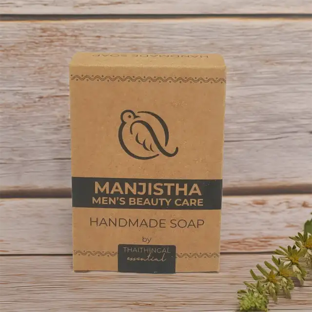 Manjistha Natural Soap - Handmade - Mens Beauty care soap - image 1