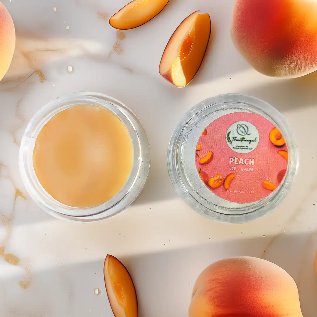 Peach Lip Balm – Silky Smooth - image 2