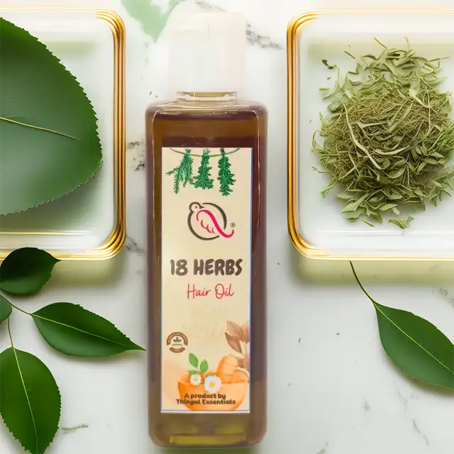 18 Herbs Herbal Oil / Hair Growth Oil - image 1