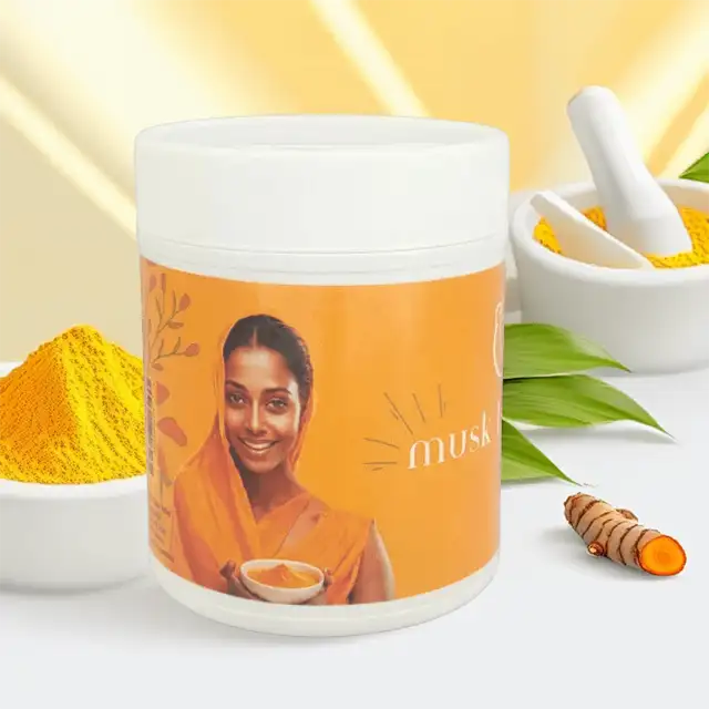 Musk Turmeric Face Pack - image 2