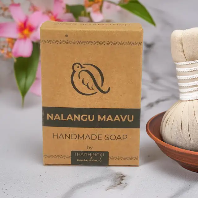 Nalangu Mavu Soap - Handmade - image 1