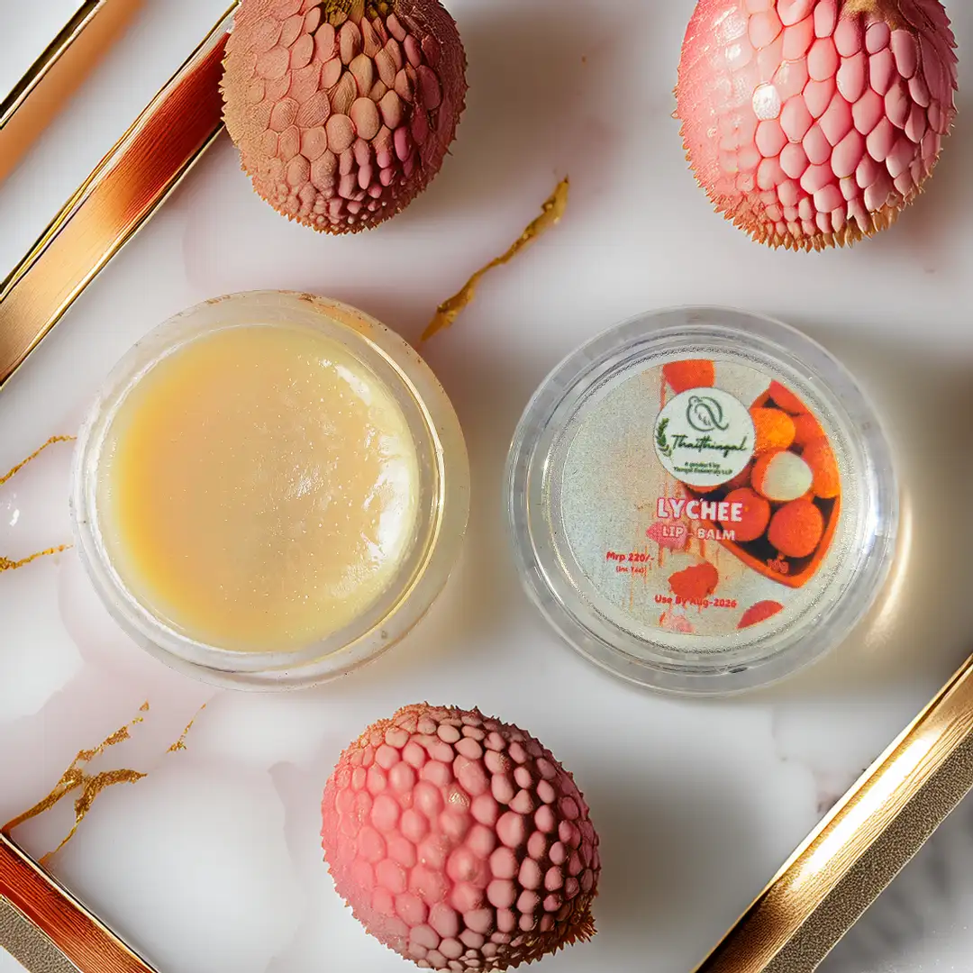 Lychee Lip Balm – Juicy Hydration - image 2